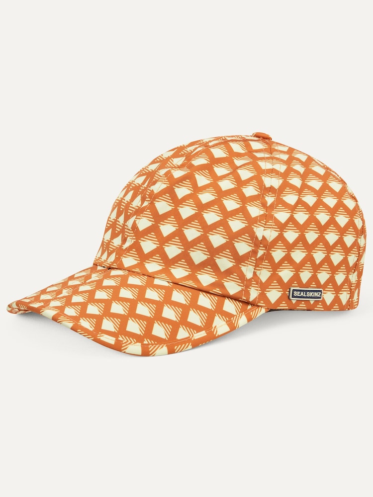 Sealskinz Longham Waterproof All Weather Foldable Peak Printed Nylon Cap - Image 1 of 3 Sealskinz Longham Waterproof All Weather Foldable Peak Printed Nylon Cap - Image 1 of 3