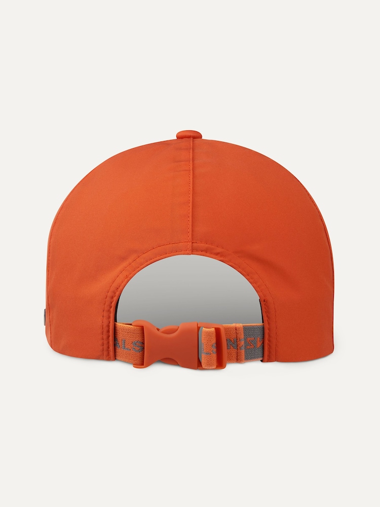Orange - SEALSKINZ – kompakt verstaubare wasserdichte Allwetter-Cap „Salle“ - Bild 2 von 3