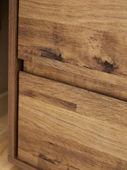 Oak Effect Kids Oslo Bronx Triple Wardrobe - Image 6 of 11