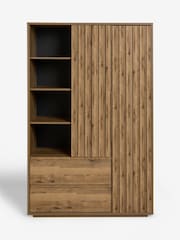 Oak Effect Kids Oslo Bronx Triple Wardrobe - Image 7 of 11