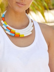 Aspiga White 100% Cotton Vest Top - Image 2 of 3