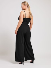 Yours Curve LONDON Diamante Corset Jumpsuit - Imagen 3 de 5