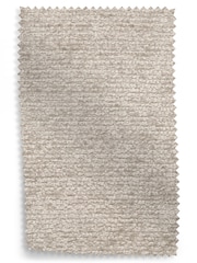 Boucle Chenille Oyster Fabric Swatch  - Image 1 of 1