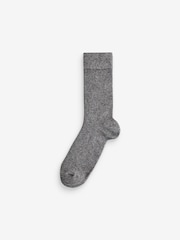 Grey/Neutral Lambswool Signature Socks 2 Pack - Image 3 of 5