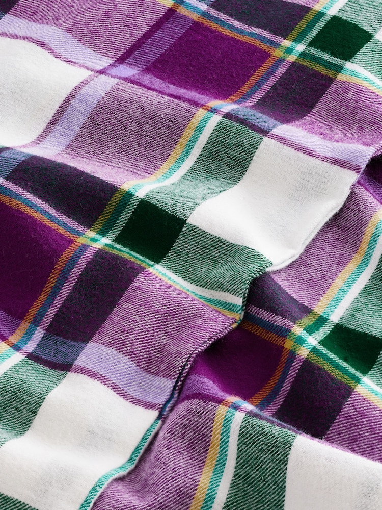 Grey/Purple Mountain Sweat and Flannel Pyjamas - Image 11 of 11