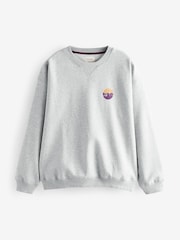 Grey/Purple Mountain Sweat and Flannel Pyjamas - Image 8 of 11