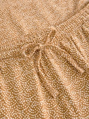 Ochre Yellow Spot 100% Cotton Long Sleeve Pyjamas - Image 8 of 9