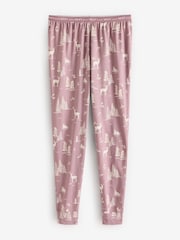 Pink Forest 100% Cotton Short Sleeve Pyjamas - Image 7 of 8