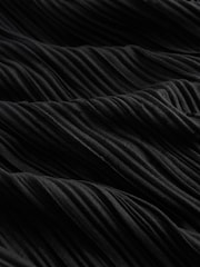 Black Plisse Button Through Pyjamas - Image 10 of 10