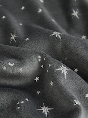 Charcoal Grey Star Supersoft Long Sleeve Pyjamas - Image 10 of 11