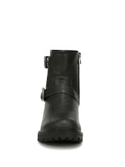 Blowfish Malibu Womens Raven Engineered Biker Black Boots - Image 3 of 3