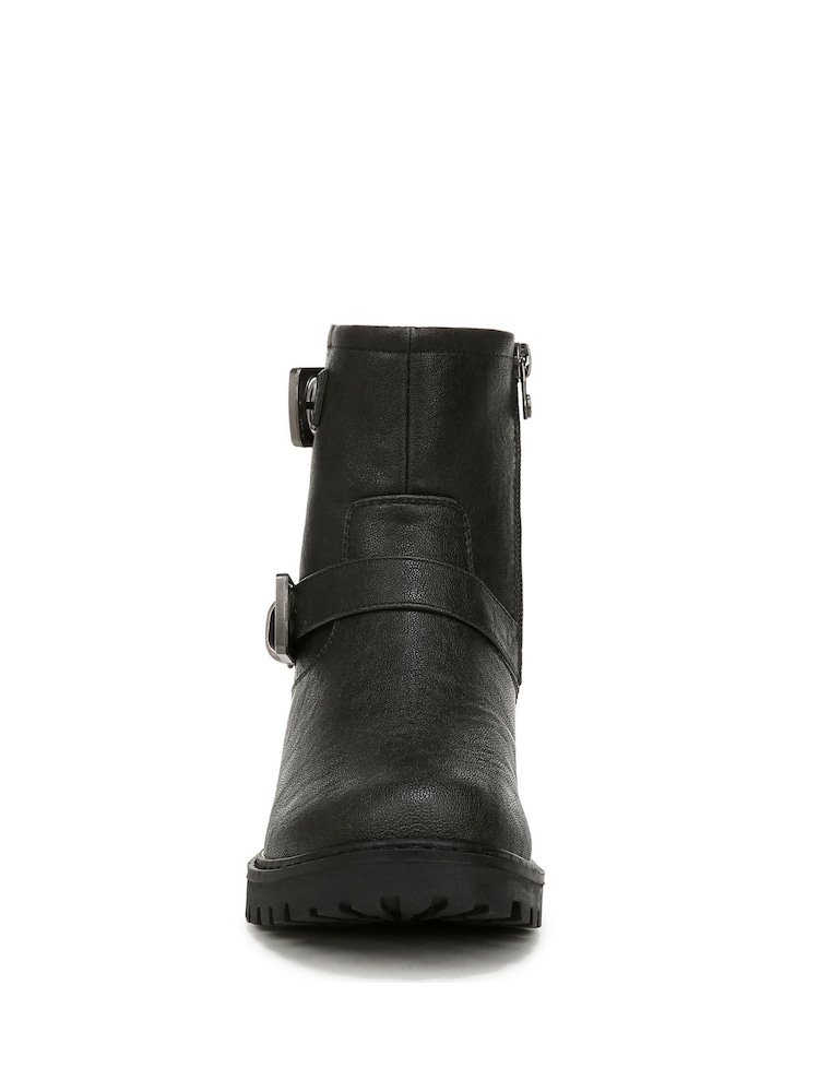 Blowfish Malibu Womens Raven Engineered Biker Black Boots - Image 3 of 3