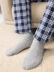 Blue/Grey Cosy Bed Socks 2 Pack - Image 3 of 6