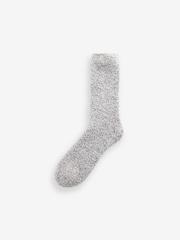 Blue/Grey Cosy Bed Socks 2 Pack - Image 4 of 6