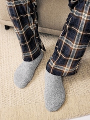 Grey/Red Cosy Bed Socks 2 Pack - Image 3 of 6