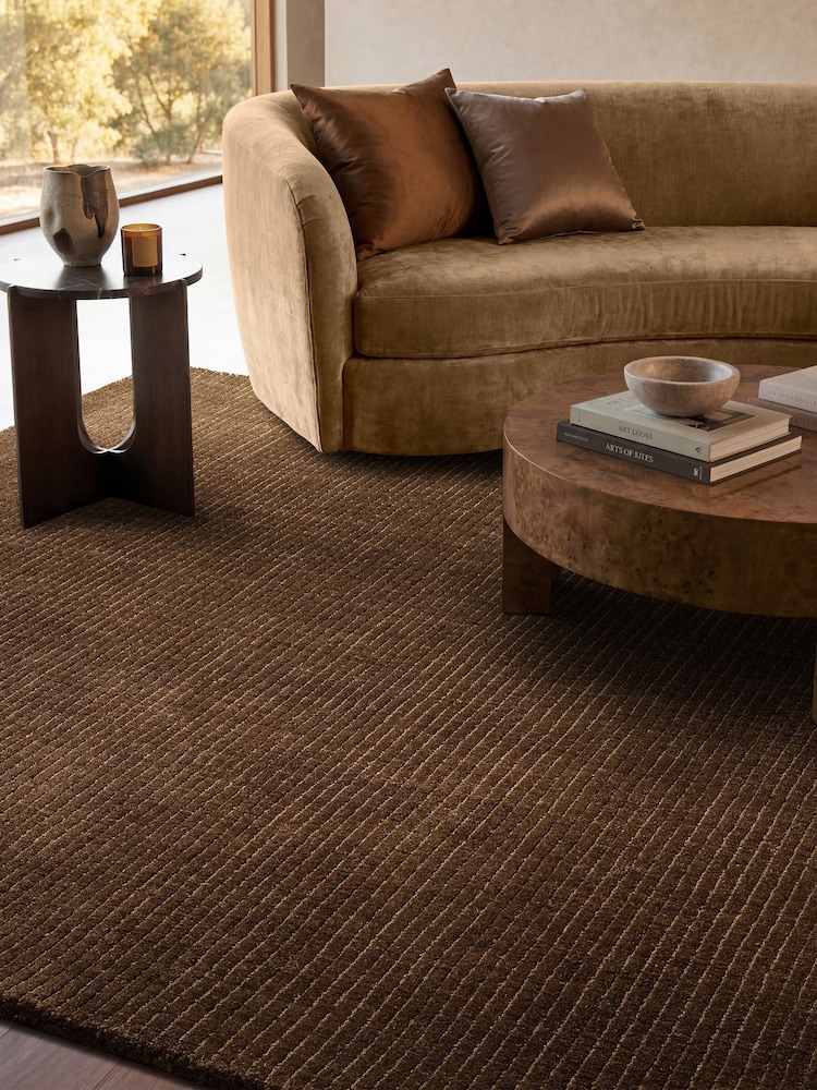 Asiatic Rugs Chocolate Rowan Rug - Image 1 of 8 Asiatic Rugs Chocolate Rowan Rug - Image 1 of 8