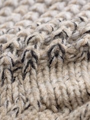 Charcoal Grey Knitted Slipper Socks 1 Pack - Image 5 of 5
