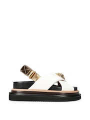 Kurt Geiger London Orson Cross Strap Sandals - Image 2 of 5