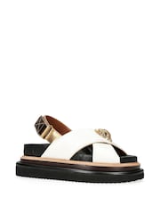 Kurt Geiger London Orson Cross Strap Sandals - Image 4 of 5