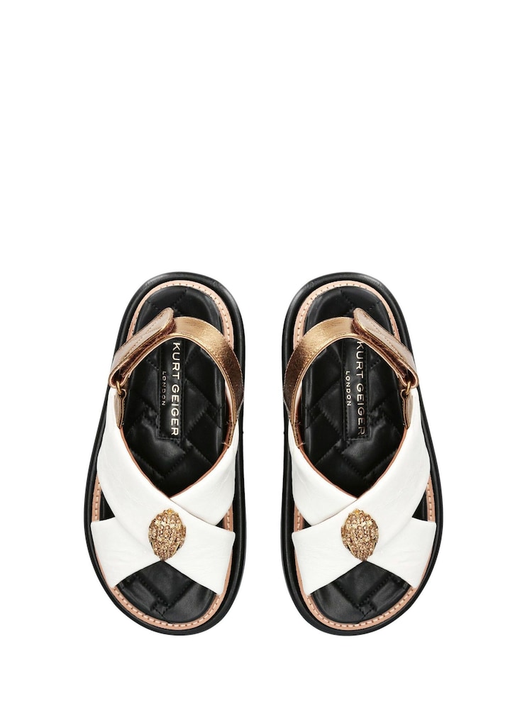 Kurt Geiger London Orson Cross Strap Sandals - Image 5 of 5