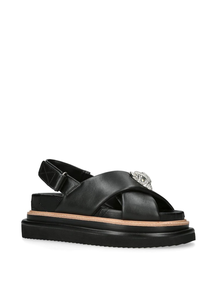 Kurt Geiger London Orson Cross Strap Sandals - Image 5 of 5