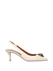 Kurt Geiger London Belgravia Eagle Sling Back Shoes - Image 1 of 5