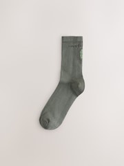 Never Fully Dressed Multi Cotton Blend Sport Socks 3 Pack - Image 5 of 7