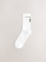 Never Fully Dressed Multi Cotton Blend Sport Socks 3 Pack - Image 6 of 7