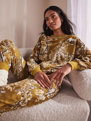 Olive Green Fox Cosy Long Sleeve Pyjamas - Image 1 of 12