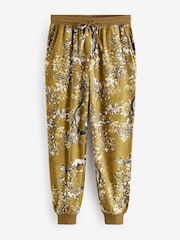 Olive Green Fox Cosy Long Sleeve Pyjamas - Image 10 of 12