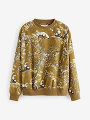 Olive Green Fox Cosy Long Sleeve Pyjamas - Image 9 of 12