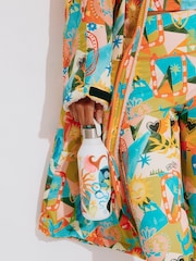 Bright Hope Orange Imprimé - Never Fully Dressed Changing Robe with Borg Lining Coat - Image 6 de 6