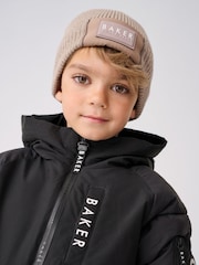 Baker by Ted Baker Boys Beanie and Gloves Set - Image 1 of 4