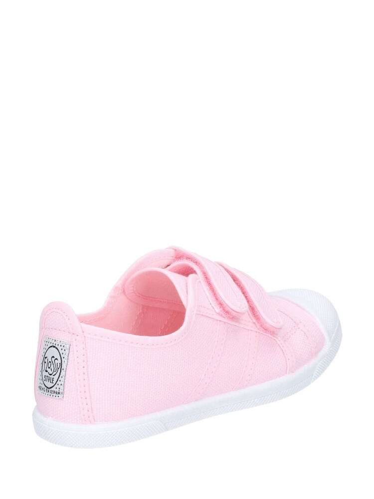 Flossy Pink Sasha Junior Touch Fastening Shoes - Image 2 of 4