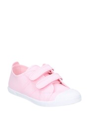 Flossy Pink Sasha Junior Touch Fastening Shoes - Image 3 of 4