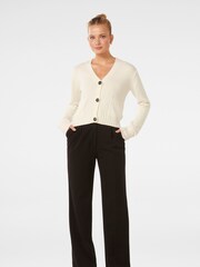Forever New White Alice Button Through Cardigan - Image 3 of 5