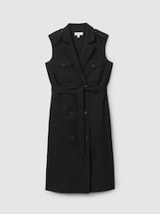 Reiss Kimora Wool Blend Double Breasted Midi Dress - Изображение 2 из 5