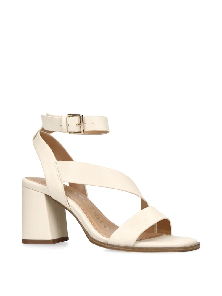 Crema - KG Kurt Geiger Runa Sandals - Imagen 1 de 4 Crema - KG Kurt Geiger Runa Sandals - Imagen 1 de 4