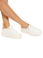 KG Kurt Geiger Lighter Lace Up Trainers - Image 1 of 5