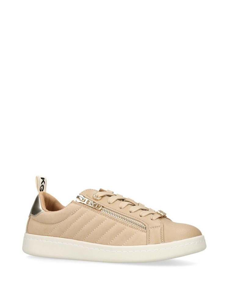 KG Kurt Geiger Liza Zip Quilt Trainers - Image 5 of 5