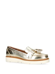 KG Kurt Geiger Gold Morly Shoes - Image 3 of 5