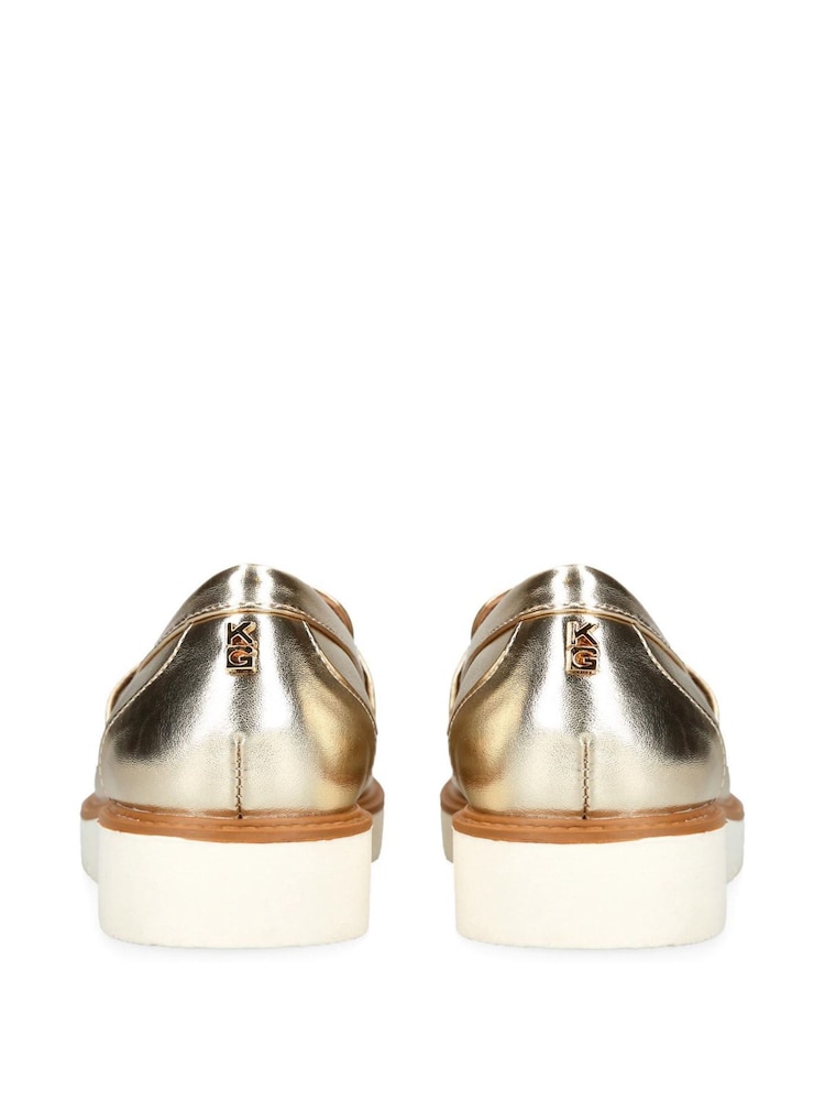 KG Kurt Geiger Gold Morly Shoes - Image 5 of 5
