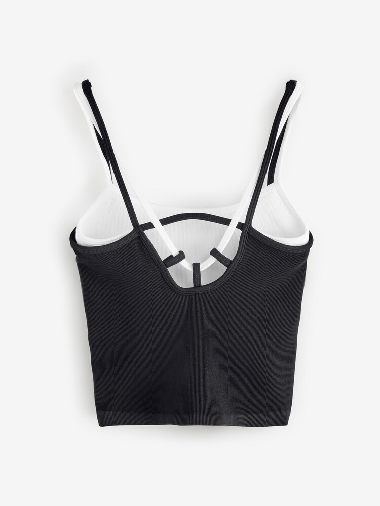 FP Movement Black All Clear Coastline Camisole - Image 2 of 4 FP Movement Black All Clear Coastline Camisole - Image 2 of 4