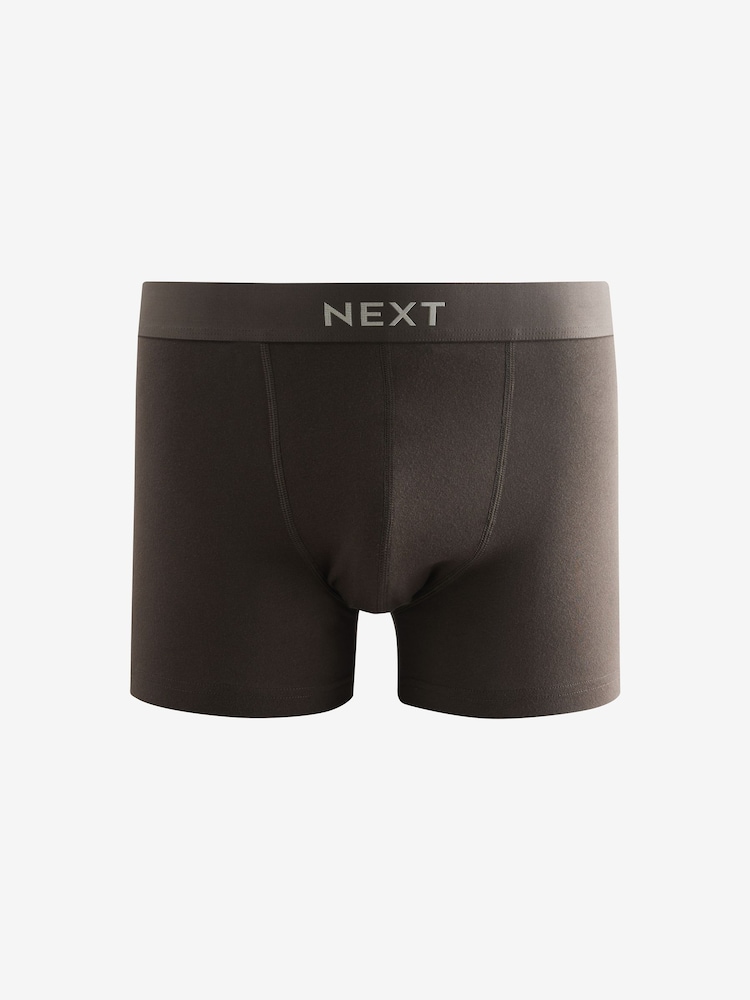 Pink/Green/Slate Grey Cotton Rich Boxers  4 Pack - Image 2 of 7
