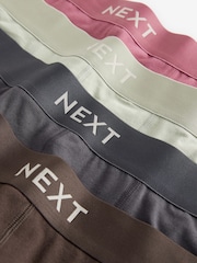 Pink/Green/Slate Grey Cotton Rich Boxers  4 Pack - Image 7 of 7