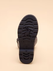 Joules Kids' Navy Camo Printed Wellies - Image 6 of 7