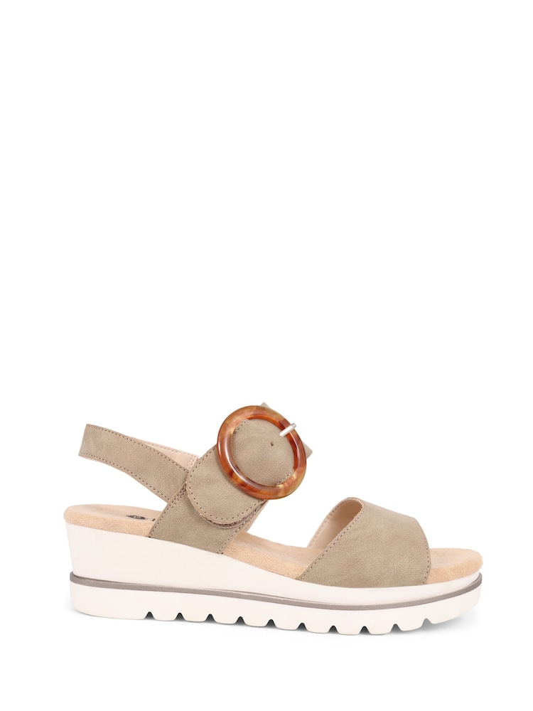 Pavers Touch Fasten Platform Sandals - Image 1 of 5 Pavers Touch Fasten Platform Sandals - Image 1 of 5
