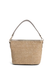 Pavers Gold Pavers Woven Shoulder 	 Pavers Woven Shoulder Bag Bag - Image 2 of 3