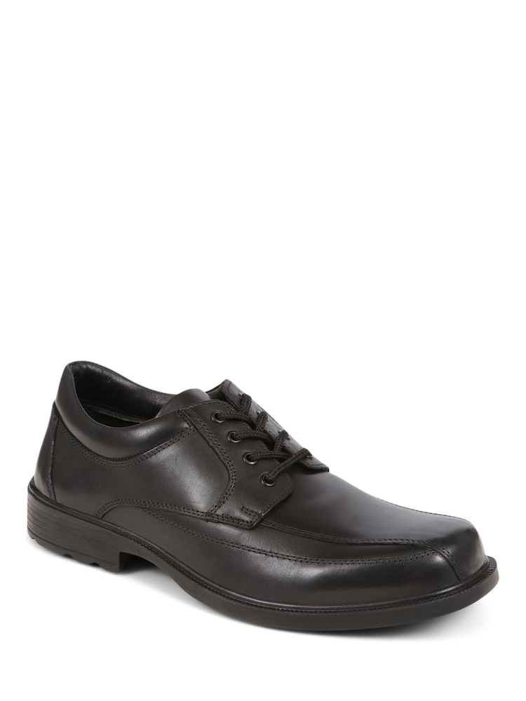 Pavers Lace-Up Smart Black Shoes - Image 1 of 5