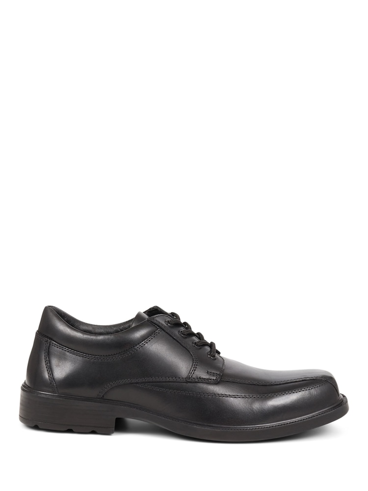 Pavers Lace-Up Smart Black Shoes - Image 2 of 5